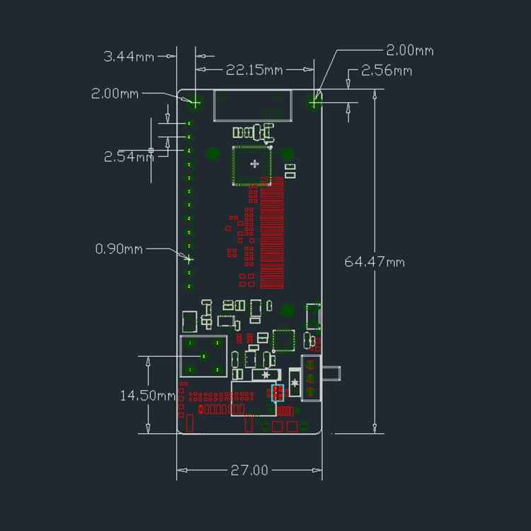 TTGO LORA32 V2.1 ESP32 0.96 inch OLED Bluetooth WiFi Wireless Module 433MHz SMA IP5306 Module with Antenna