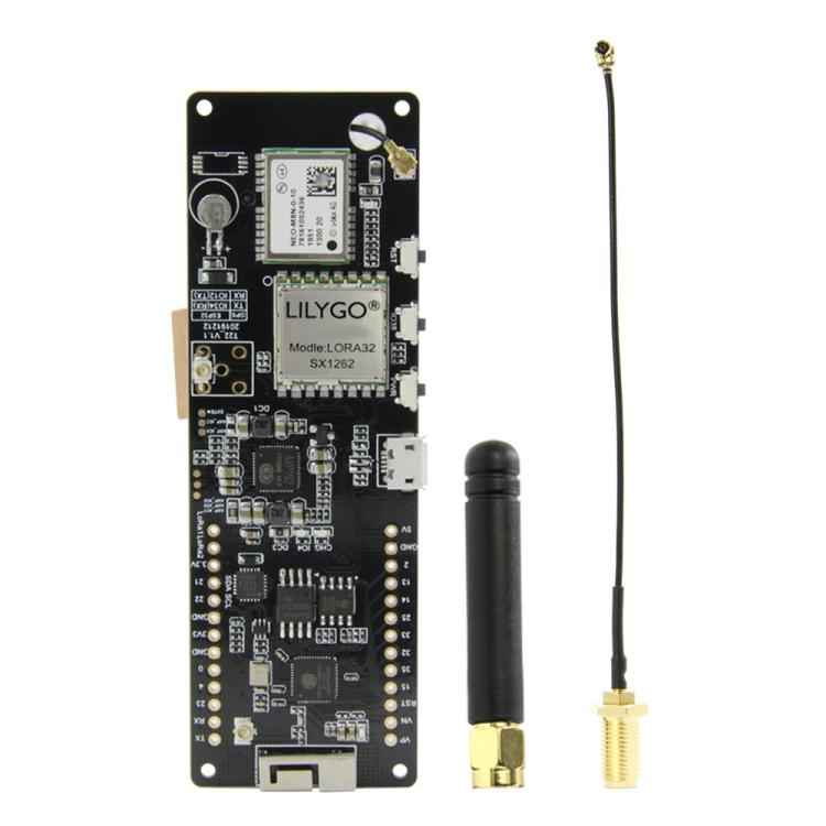 TTGO T-Beam ESP32 Bluetooth WiFi Module 868MHz GPS NEO-M8N LORA 32 Module with Antenna & 18650 Battery Holder