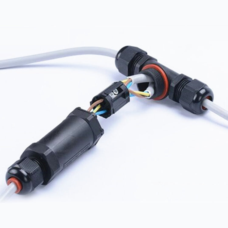 XY25 IP68 Waterproof 3 Pin T-type Cable Connector, XY25(T3)