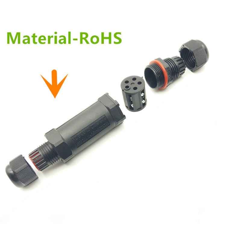 XY25 IP68 Waterproof 5 Pin Straight Cable Connector