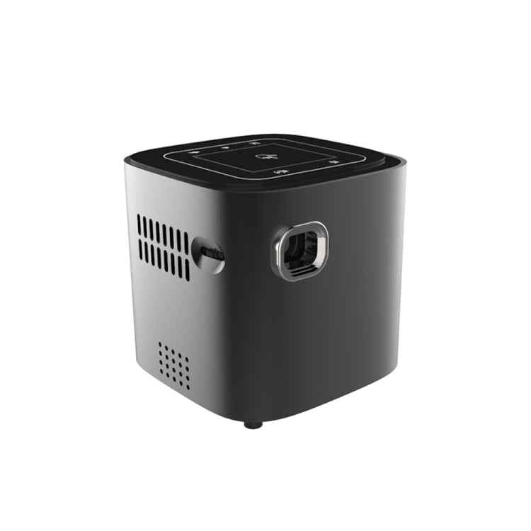 WEJOY DL-S12 Mini Portable 50 ANSI Lumens DLP Smart Projector with Remote Control & Holder, Android 7.1.2, 2GB DDR3+16GB, RK3128 Quad Core ARM Cortex-A7 up to 1.2GHz, Support WiFi / USB / Audio OUT / DC IN