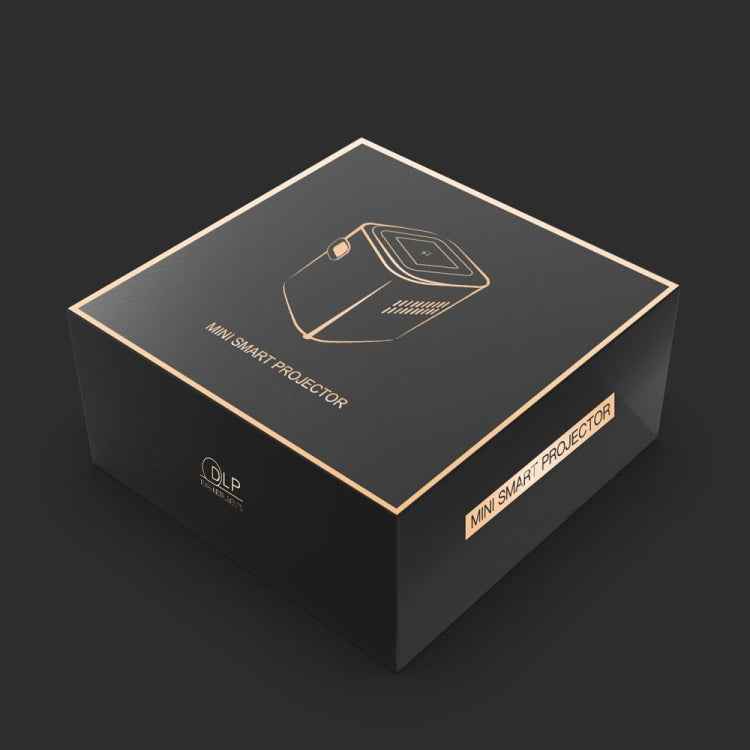 WEJOY DL-S12 Mini Portable 50 ANSI Lumens DLP Smart Projector with Remote Control & Holder, Android 7.1.2, 2GB DDR3+16GB, RK3128 Quad Core ARM Cortex-A7 up to 1.2GHz, Support WiFi / USB / Audio OUT / DC IN