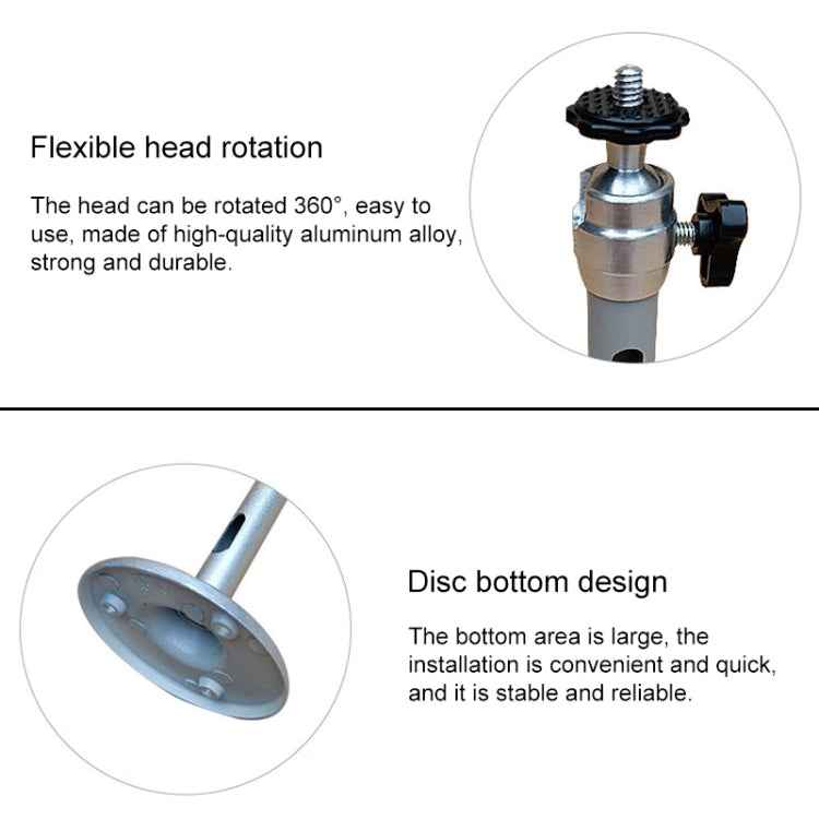 LS-302B Simple Aluminum Alloy Security Camera Projector Bracket