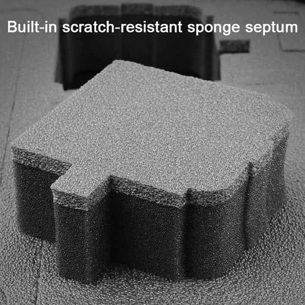 RUIGPRO Shockproof Waterproof Portable Case Box for DJI Osmo Action, Size: 17.3cm x 12.3cm x 6.5cm