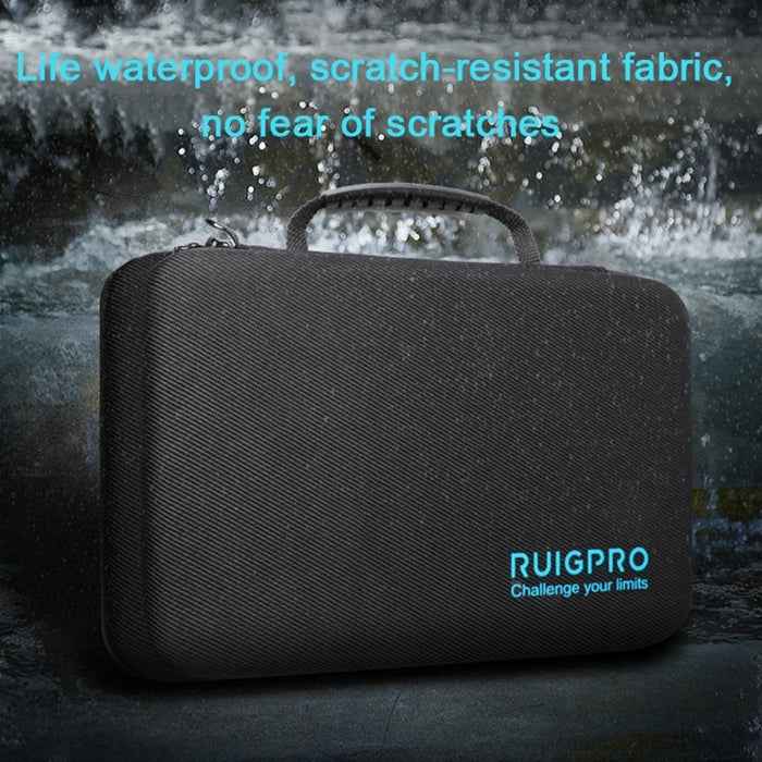 RUIGPRO Shockproof Waterproof Portable Case Box for DJI Osmo Action, Size: 28cm x 19.7cm x 6.8cm