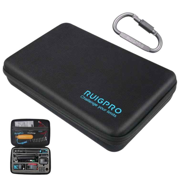 RUIGPRO Shockproof Waterproof Portable Case Box for DJI Osmo Action, Size: 33.5cm x 22.7cm x 6.3cm