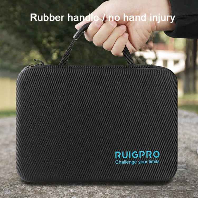 RUIGPRO Shockproof Waterproof Portable Case Box for DJI Osmo Action, Size: 33.5cm x 22.7cm x 6.3cm