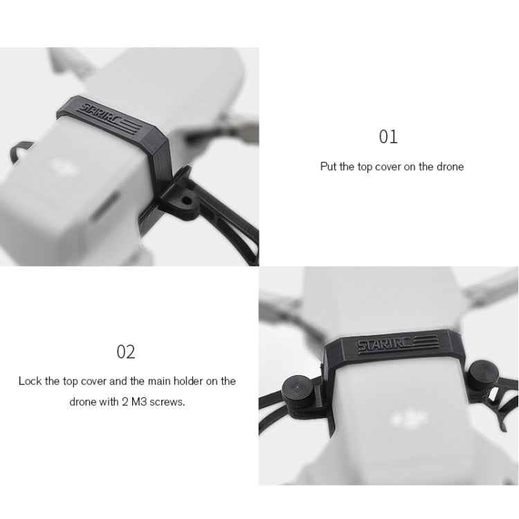 STARTRC Buoyancy Rod Absorbing Height Extender Landing Bracket for DJI Mavic 2 mini