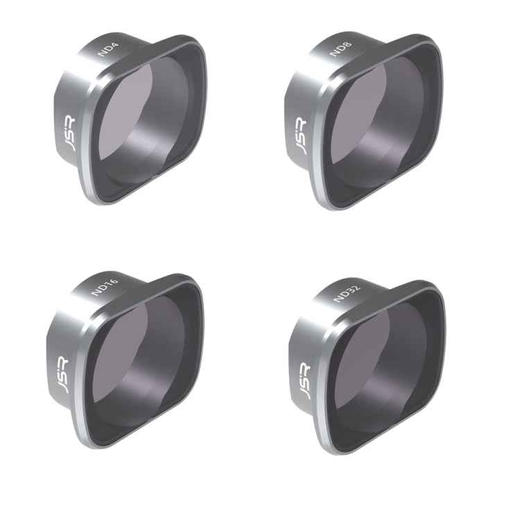 JSR KS 4 in 1 ND4+ND8+ND16+ND32 Lens Filter for DJI FPV, Aluminum Alloy Frame