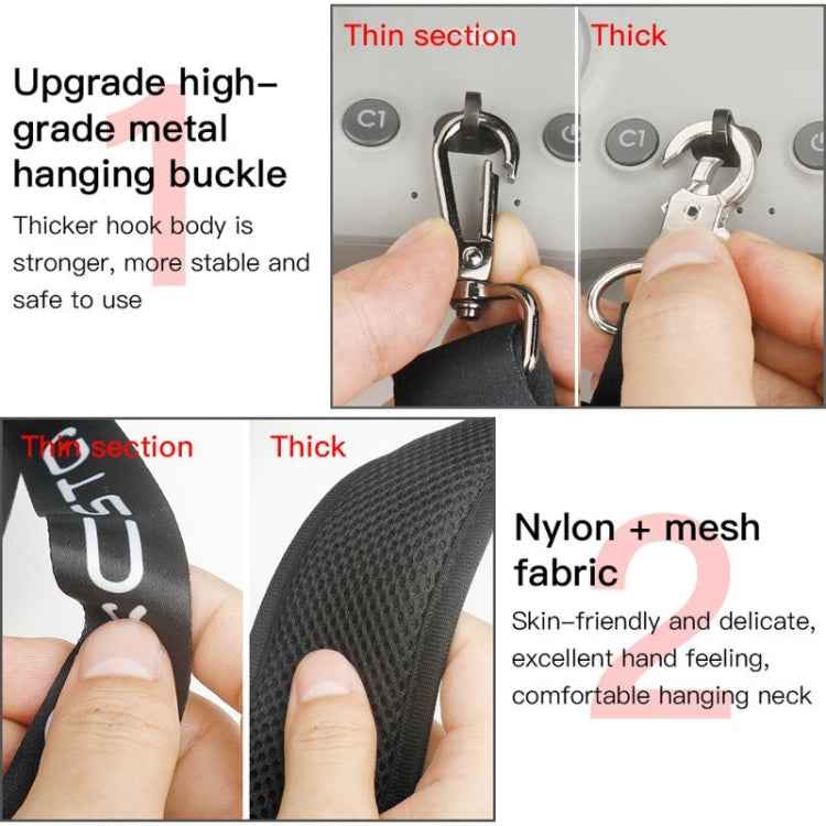 RCSTQ Thick Anti-lost Anti-fall Neck Strap Holder Lanyard for DJI FPV Remote Control