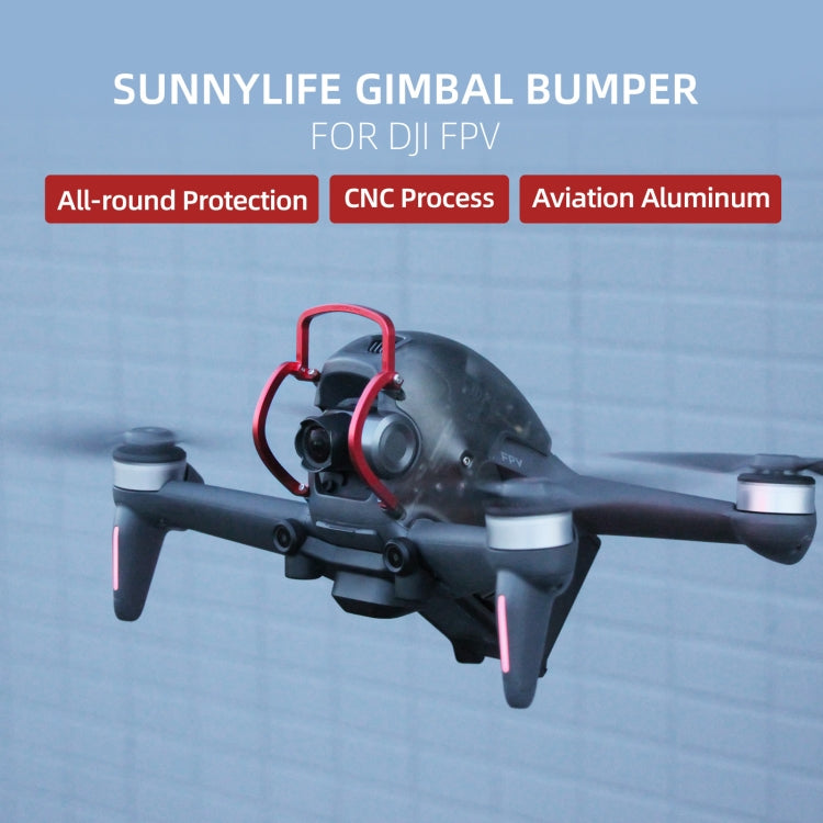 Sunnylife FV-Q9353 Gimbal Bumper Anti-collision Aluminum Alloy Guard Protector Bumper for DJI FPV