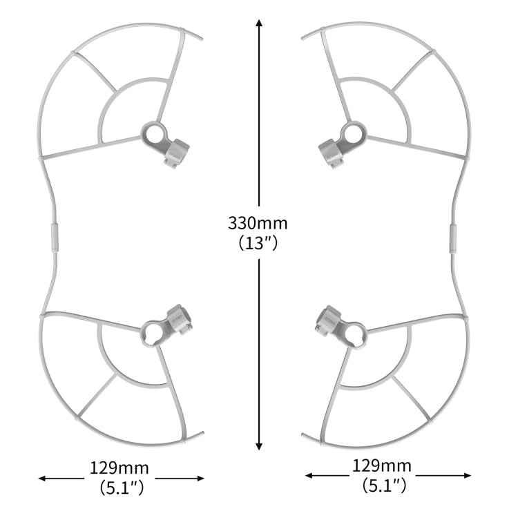 STARTRC Drone Propeller Protective Guard Anti-collision Ring for DJI Mini 3 Pro