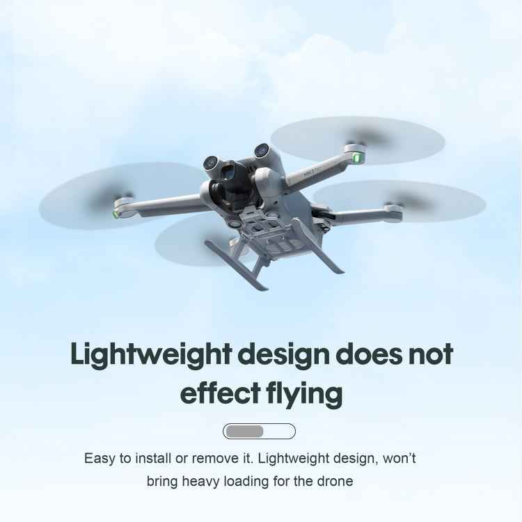 STARTRC Folding Anti-fall Anti-dirt Heightened Landing Gear Training Rack for DJI Mini 3 Pro