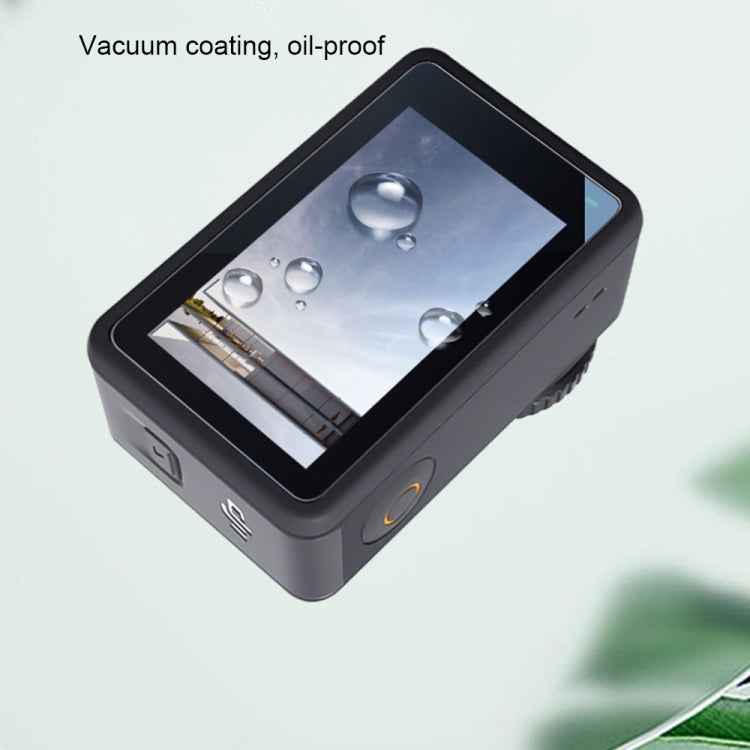 For DJI Osmo Action 3 3-in-1 Lens Front and Back Screen Diamond Explosion-proof Film