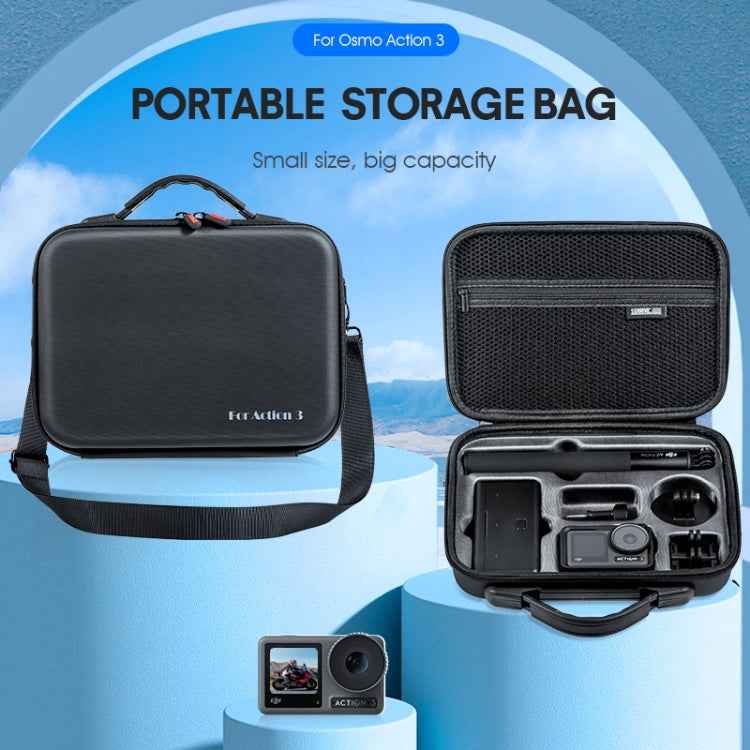 For DJI Osmo Action 3 STARTRC Camera and Accessories Storage Case Bag