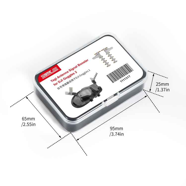 For DJI Avata Goggles 2 STARTRC 5.8GHz Yagi Antenna Signal Booster