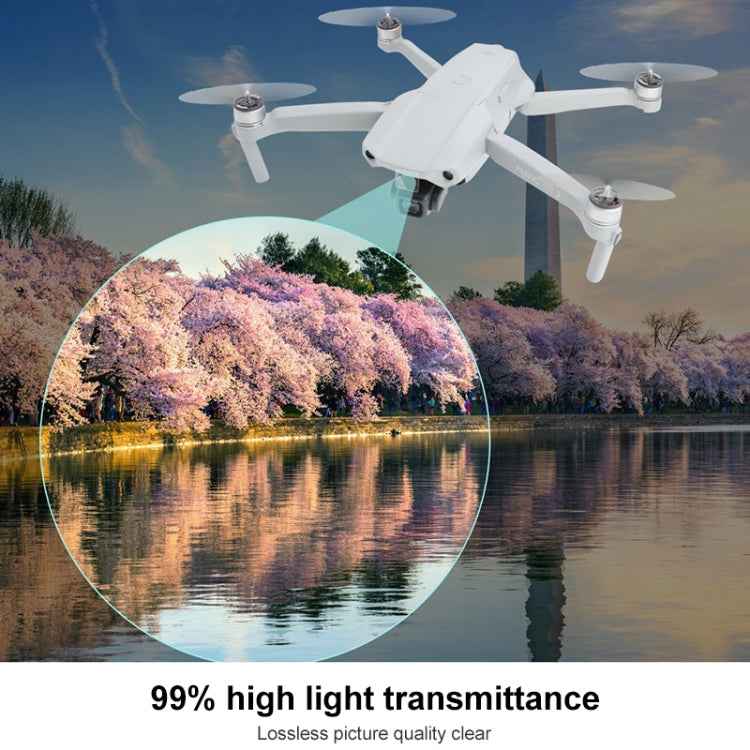 For DJI Mavic Air 2 Explosion-proof Tempered Glass Drone Lens Film