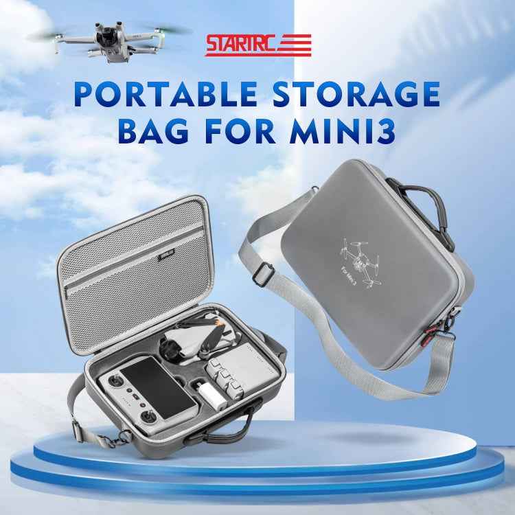 For DJI Mini 3 / RC with Screen STARTRC Shoulder Storage Bag Handbag