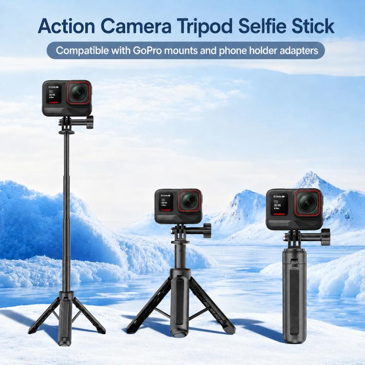 VT-13 Mini Tripod Handheld Selfie Stick for GoPro, Action Camera, VT-13