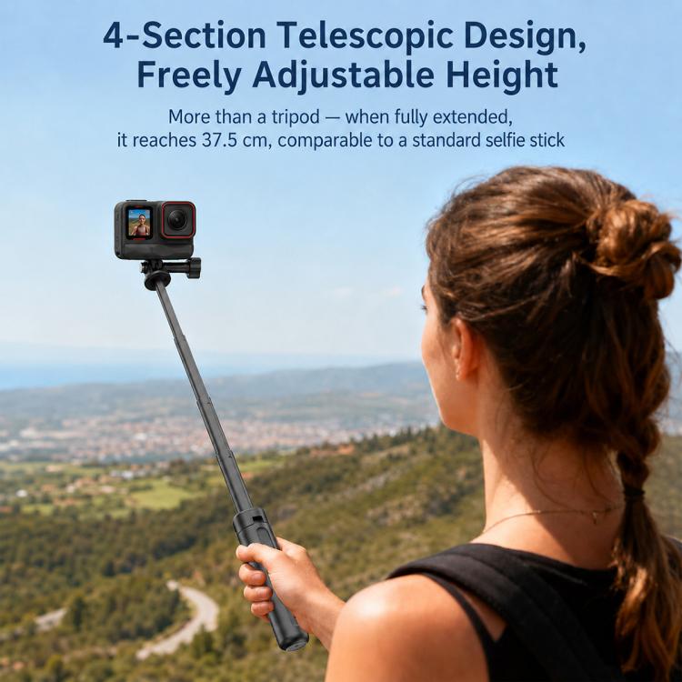 VT-13 Mini Tripod Handheld Selfie Stick for GoPro, Action Camera, VT-13