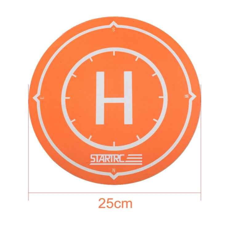STARTRC RC Drone Quadcopter Portable Parking Apron Fast-fold Landing Parking Pad for DJI Mavic Mini / Air 2 / Shark, Diameter: 25cm