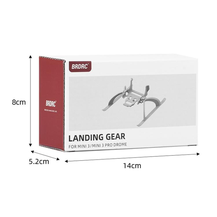 For DJI Mini 3 / 3 Pro BRDRC Folding Heightened Landing Gear Training Rack, For DJI Mini 3 / 3 Pro