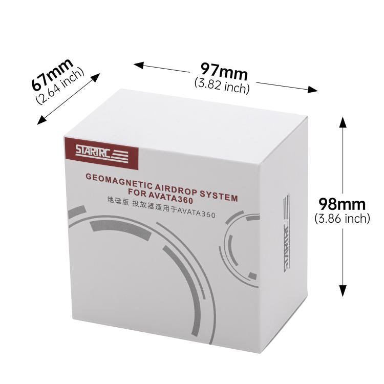 For DJI Avata 360 STARTRC Geomagnetic Air-Dropping System Thrower Parabolic