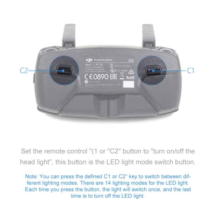 PGYTECH P-MA-124 Dedicated LED Lantern Paddle Protection Cover for DJI Mavic Pro