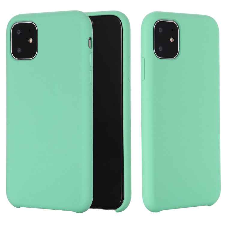 Solid Color Liquid Silicone Shockproof Case
