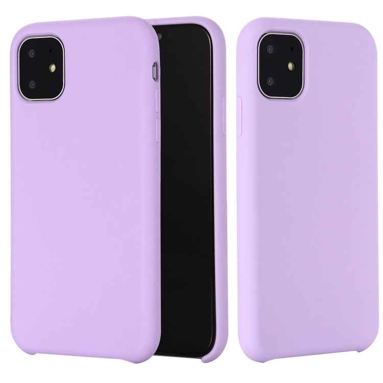 Solid Color Liquid Silicone Shockproof Case