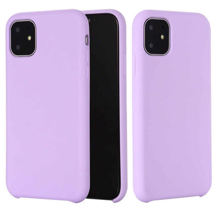 Solid Color Liquid Silicone Shockproof Case
