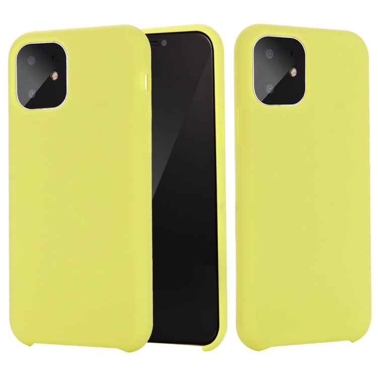 Solid Color Liquid Silicone Shockproof Case