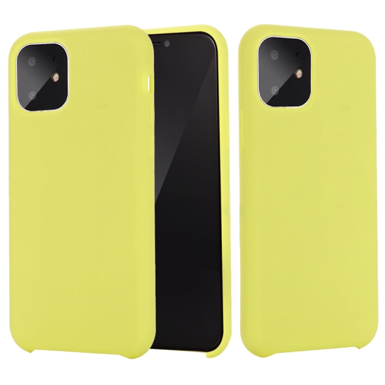 Solid Color Liquid Silicone Shockproof Case