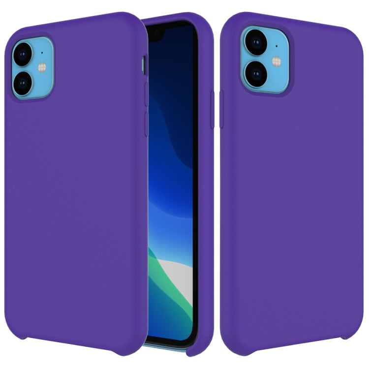 Solid Color Liquid Silicone Shockproof Case