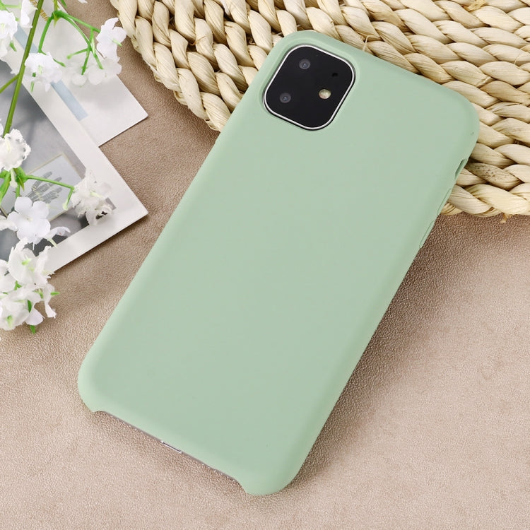 Solid Color Liquid Silicone Shockproof Case