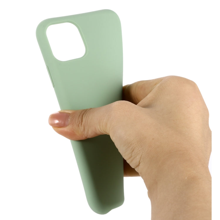Solid Color Liquid Silicone Shockproof Case