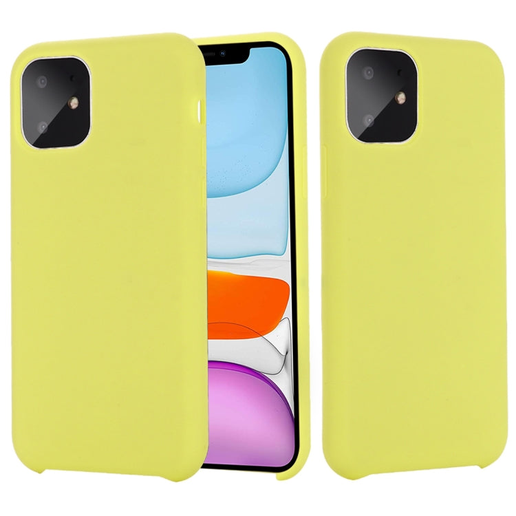 Solid Color Liquid Silicone Shockproof Case