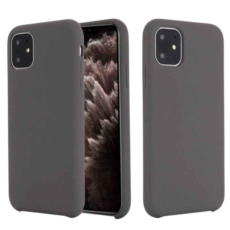 Solid Color Liquid Silicone Shockproof Case