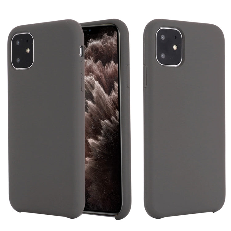 Solid Color Liquid Silicone Shockproof Case