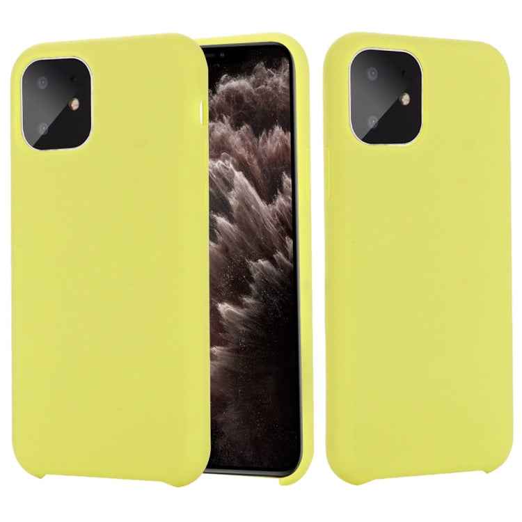 Solid Color Liquid Silicone Shockproof Case