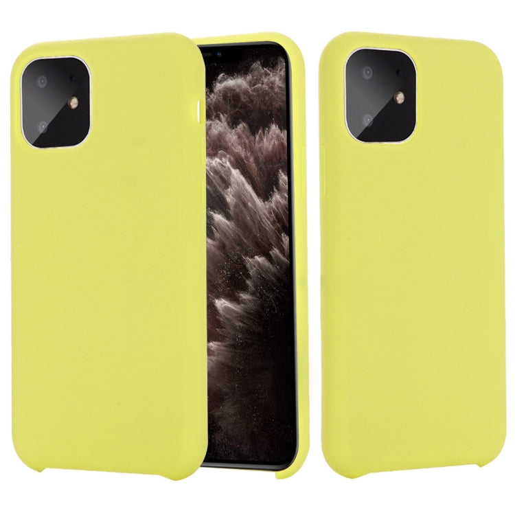 Solid Color Liquid Silicone Shockproof Case