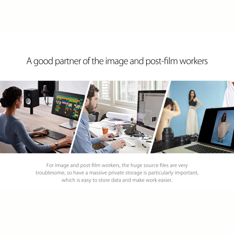 ORICO Honeycomb Series WS400C3 SATA 3.5 inch 40TB USB-C / Type-C 4 Bays Aluminum Alloy HDD / SSD Enclosure, USB-C / Type-C 4 Bays