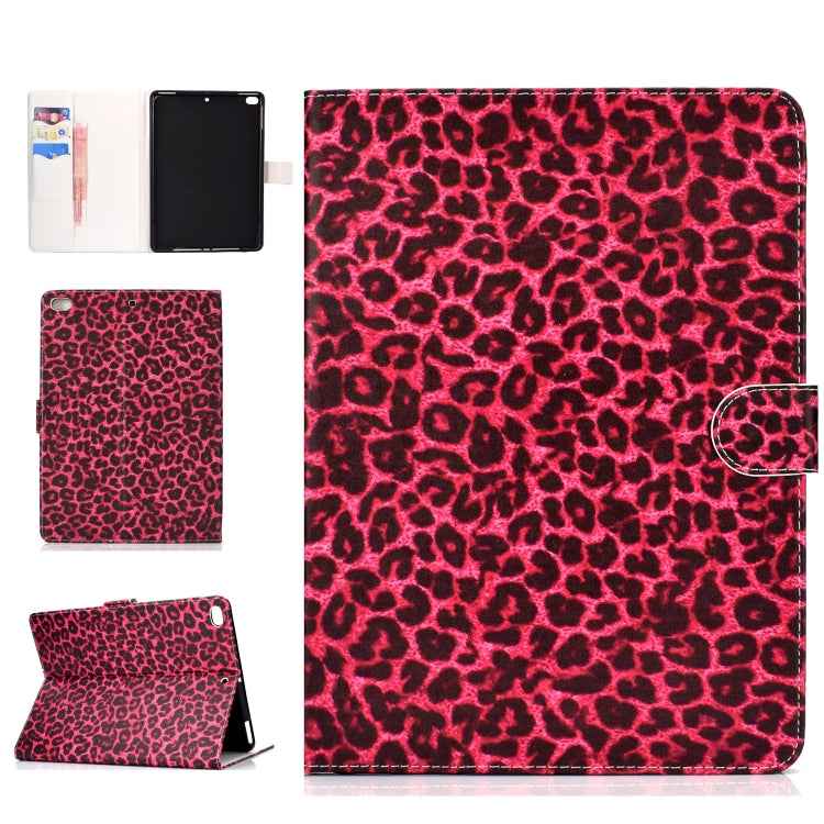 Colored Pattern Drawing Horizontal Flip PU Leather Case with Three-folding Holder & Sleep / Wake-up Function