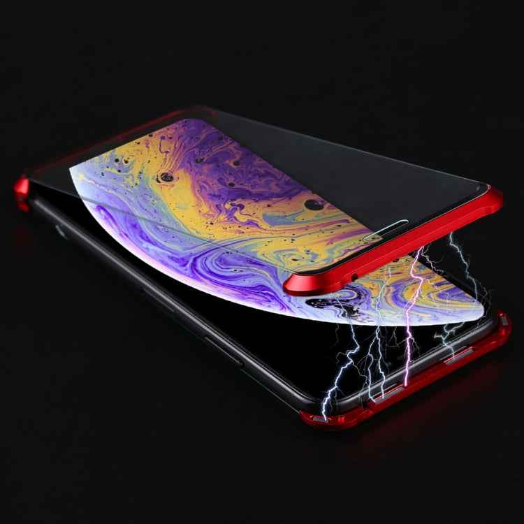 Ultra-thin angular frame magnetic absorption double - sided tempered glass shell