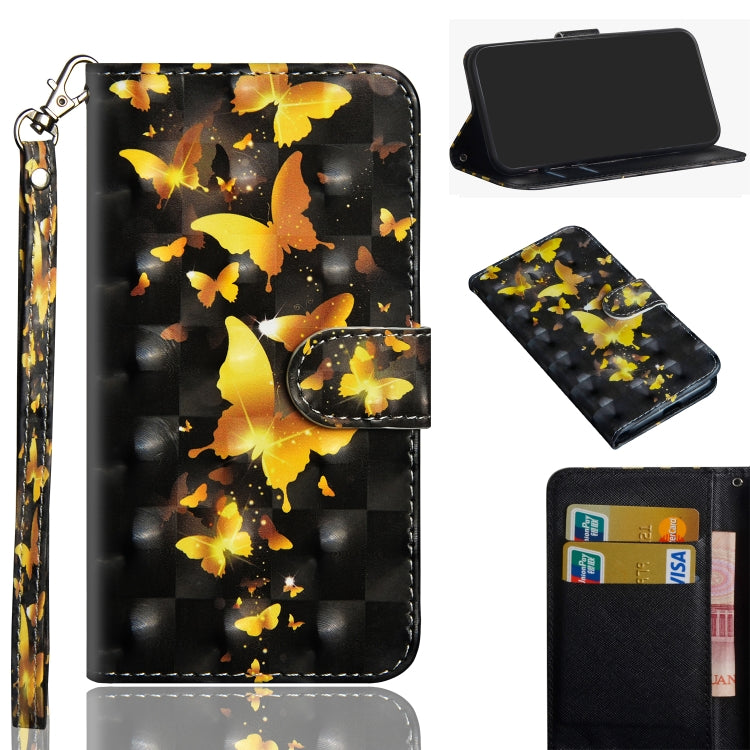 3D Painting Pattern Horizontal Flip TPU + PU Leather Case with Holder & Card Slots & Wallet, For iPhone 8 Plus, For iPhone XS / X, For iPhone XS Max