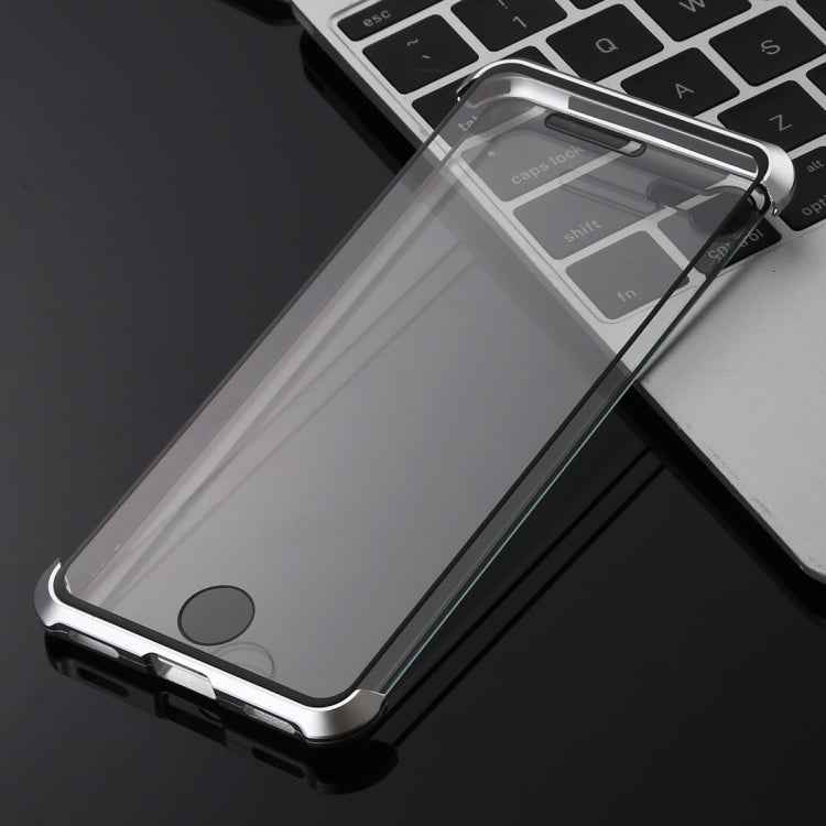 Ultra-Thin Angular Frame Magnetic Absorption Double-Sided Tempered Glass Shell for iPhone 8