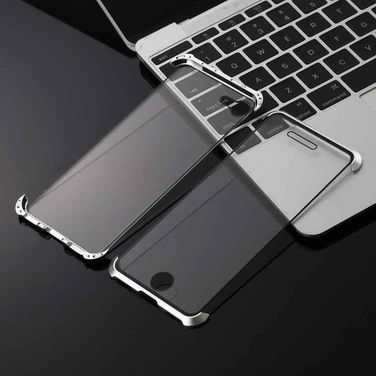 Ultra-Thin Angular Frame Magnetic Absorption Double-Sided Tempered Glass Shell for iPhone 8