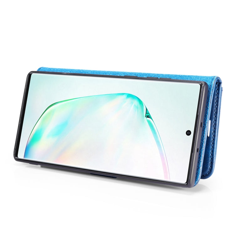 DG.MING Crazy Horse Texture Flip Detachable Magnetic Leather Case with Holder & Card Slots & Wallet