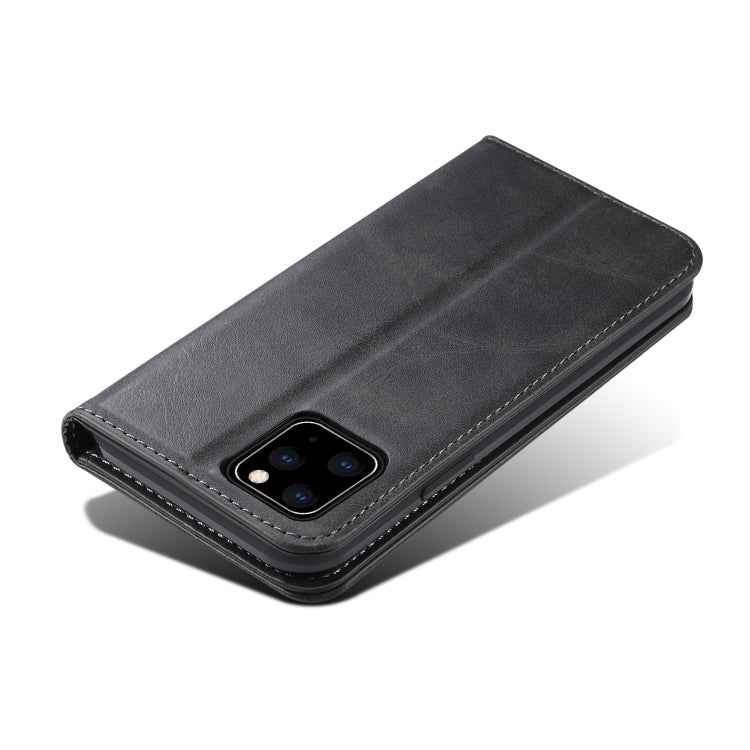 Suteni Calf Texture Horizontal Flip Leather Case with Holder & Card Slots & Wallet for iPhone