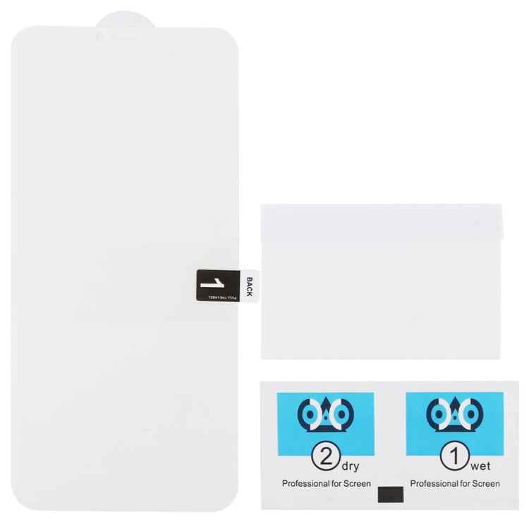 25 PCS Soft Hydrogel Film Full Cover Front Protector with Alcohol Cotton + Scratch Card for